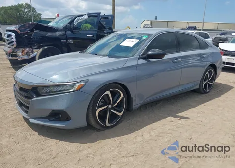 2022 Honda Accord Sedan Sport Special Edition из США, поврежденный, VIN 1HGCV1F45NA018429